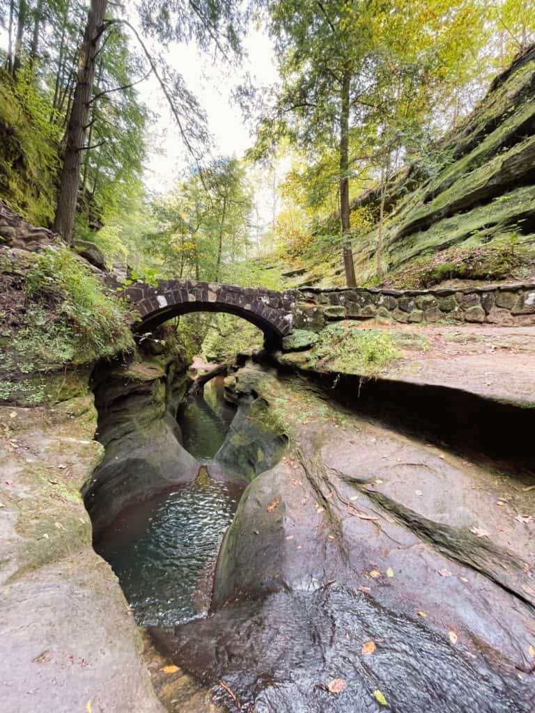 Devil's Bathtub in Ohio